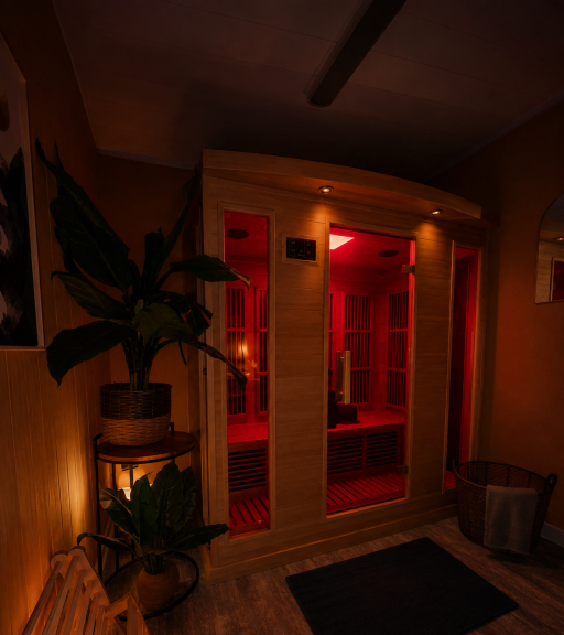 Infrared Sauna with NIR at Coastal Medical Massage